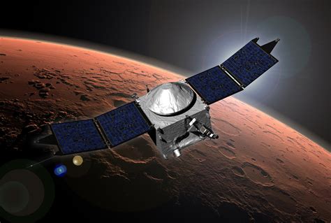 Nasas Maven Spacecraft Successfully Completes Orbit Insertion Maneuver