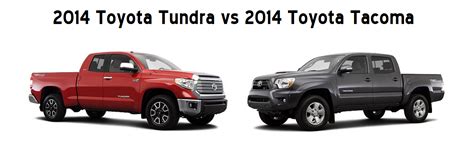 2014 Toyota Tundra Vs Toyota Tacoma Whats The Difference Limbaugh