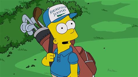 Bart And The Boys Become Golf Caddies Watch The Simpsons Clips At