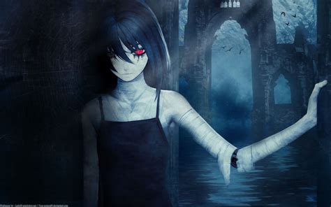 Anime pictures and wallpapers with a unique search for free. Anime - Unknown - Girl - Dark - Anime Wallpaper | Anime ღ ...