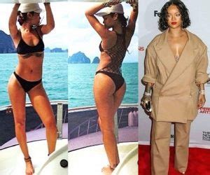 Singer Rihanna Hits Fat Shamers Mocking Her Extra Weight
