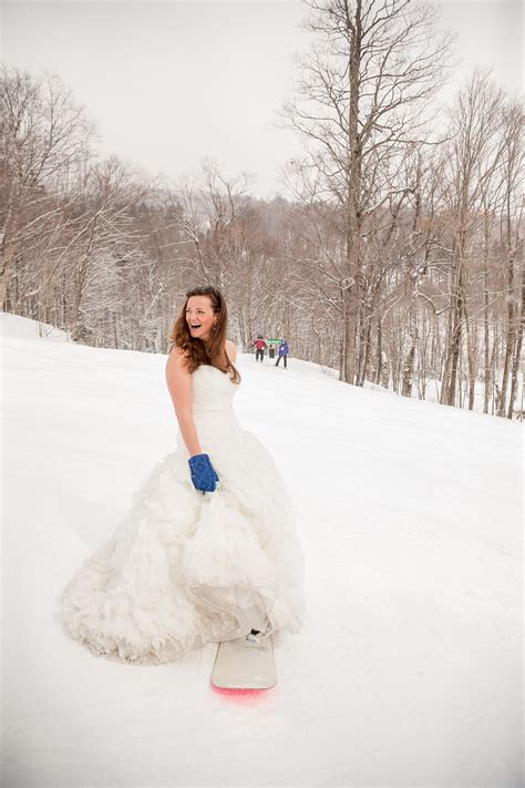 This Couples Ski Wedding Photos Will Make You Want To Hit