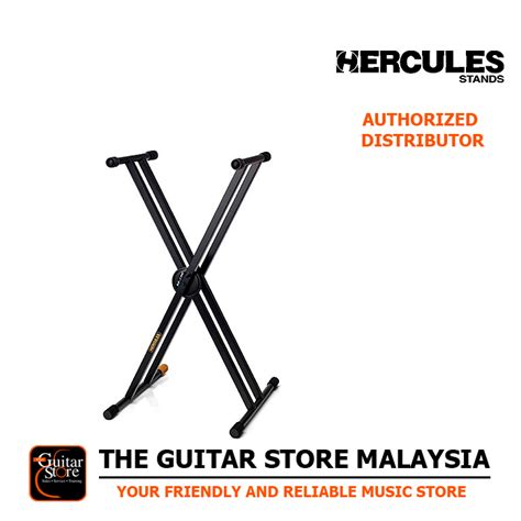 Hercules Ks120b Ez Lok Double X Keyboard Stand The Guitar Store
