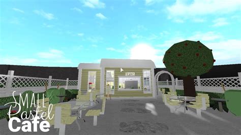 Small Pastel Cafe Bloxburg Youtube