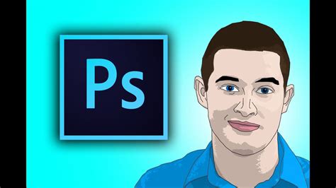 How To Cartoon Yourself In Photoshop Cc Youtube