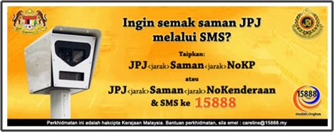 Bukan sekadar semak saman sahaja malah anda juga boleh membuat pembayaran online juga. Cara Semak Saman Trafik, POLIS, AES dan JPJ Melalui SMS ...