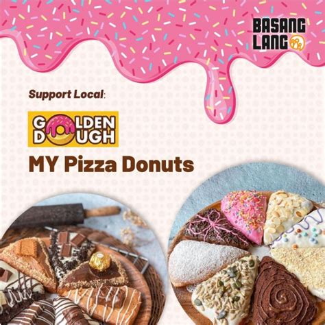 Satisfy That Sweet Tooth Try The Pizza Donut From Golden Dough