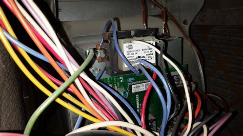 (systems that use a heat pump for the first 1 or 2 stages of heating and use a gas or oil furnace this type of wiring requires a line voltage thermostat and is not compatible with low voltage thermostats. Add C wire for Thermostat to Goodman furnace - Home Improvement Stack Exchange