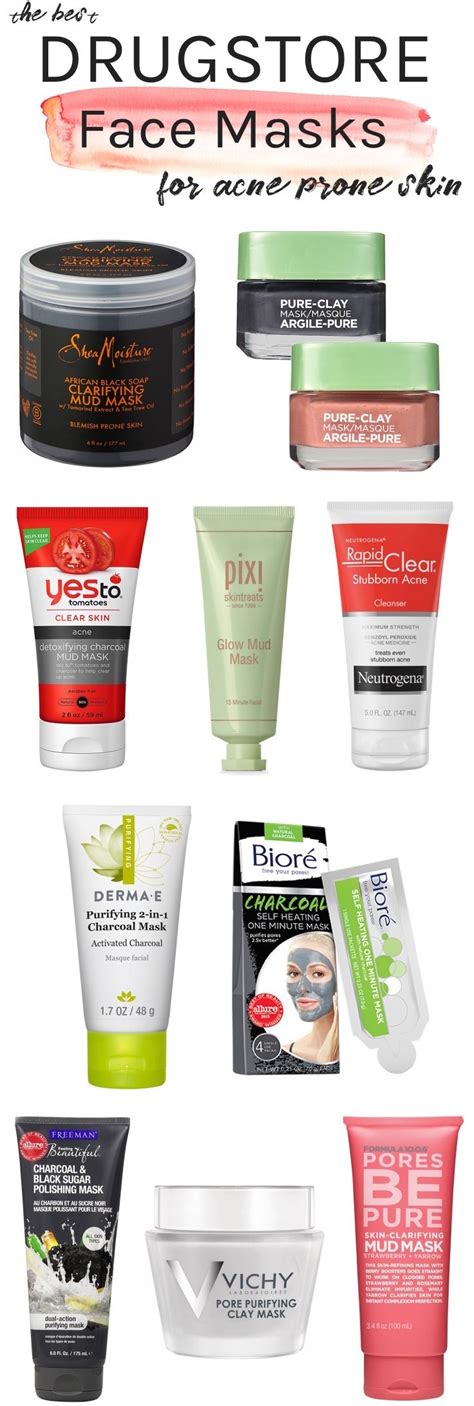 Best Drugstore Face Masks For Acne Prone Oily Skin All Under 20