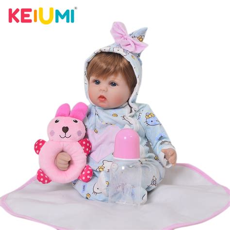 Buy Keiumi 17 Inch Lifelike Reborn Girl Doll Soft