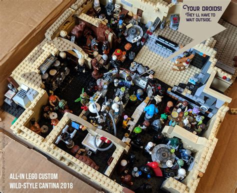 Star Wars Mos Eisley Cantina Lego Set Finally Goes Full Size Yolo Slashgear
