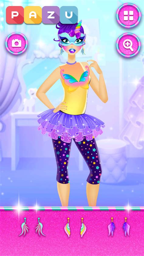 Makeup Girls Unicorn Dress Up Games For Kids Android 版 下载