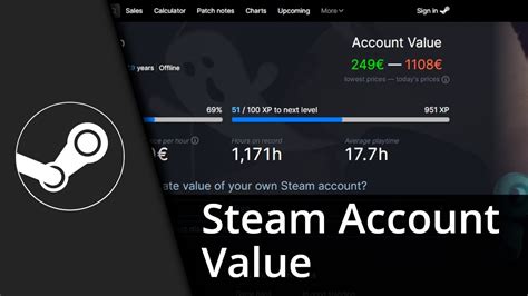 Steam Account Value Value Of Steam Account Tutorial Youtube