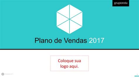 Template Plano De Vendas Modelo Prisma© Ppt