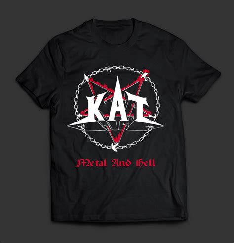 Deathrune Kat Metal And Hell T Shirt