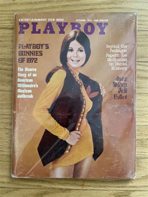 Playboy Magazine Vintage Centerfold October 1972 Bunnies Of The Year 5