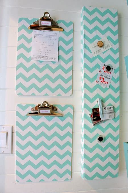 Diy Decorative Clipboards Using Wrapping Paper And Season In A Trunk