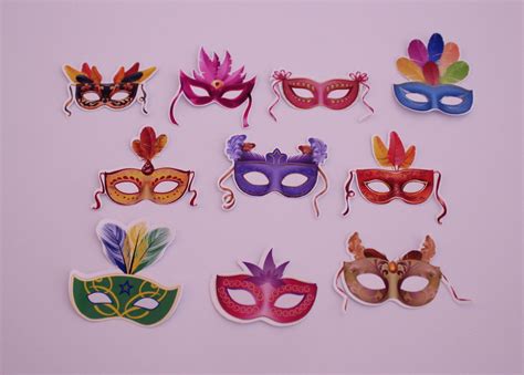 Decoração De Carnaval Para Escolas Máscaras De Carnaval Escola Educação