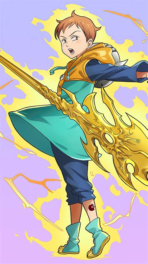 Nanatsu, no, taizai, wallpapers, name : King Nanatsu No Taizai Wallpaper 4K - King Seven Deadly ...