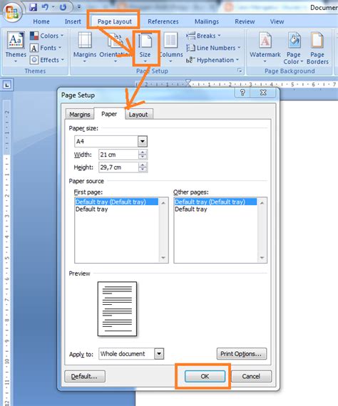 Cara Mengatur Ukuran Kertas Di Microsoft Word Dengan Mudah The Best