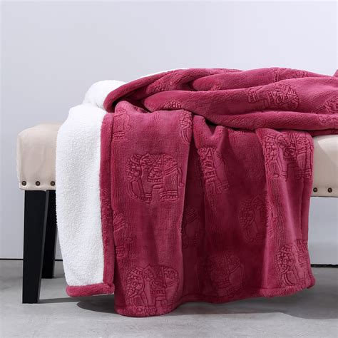 Berkshire Blanket and Home Co Berskhire Blanket Cute & Cozy Elephant ...