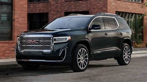 2022 Gmc Acadia Mid Size Suv Sle And Slt Denali And At4