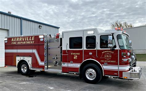 Custom Pumper Kerrville Fire Department Tx Sutphen Corporation