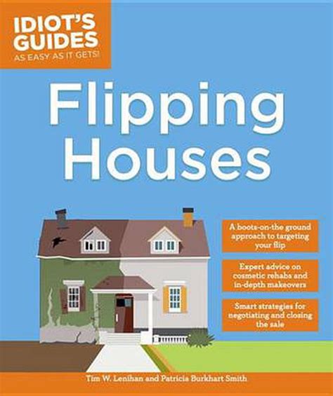 Idiots Guides Flipping Houses By Alpha English Paperback Book Free