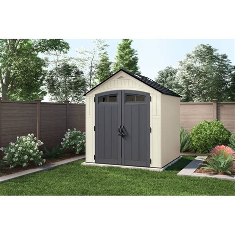 Craftsman 7 Ft X 7 Ft Craftsman Resin Storage Shed Gable Resin Storage