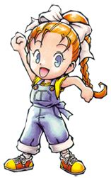She's also one of the harder girls to get to like you in harvest moon: Girls | Harvest Moon: Back to Nature Guide