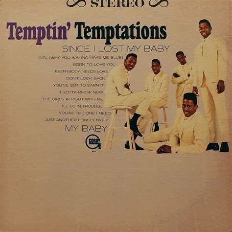 The Temptations The Temptin Temptations Gordy Lp