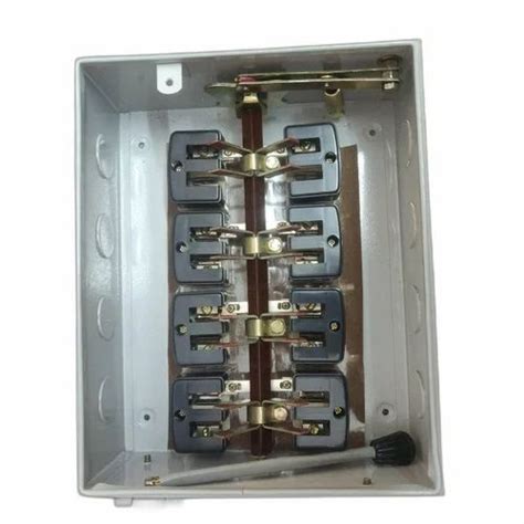 Manual 63 Amp 4 Pole Changeover Switch Single Phase At Best Price In