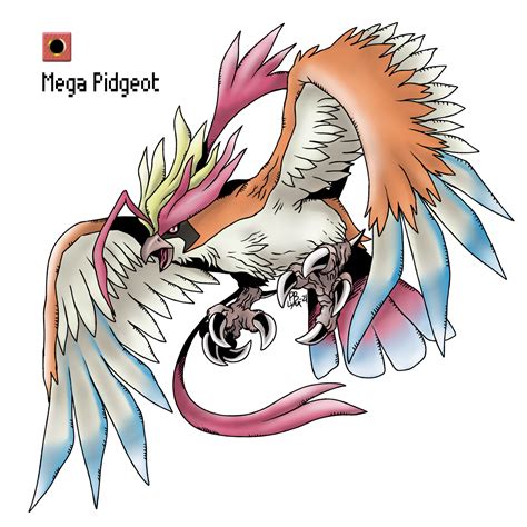 Mega Pidgeot By Pblynx On Deviantart