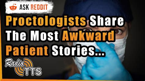 gynecologist and proctologists share the most awkward patient stories askreddit youtube