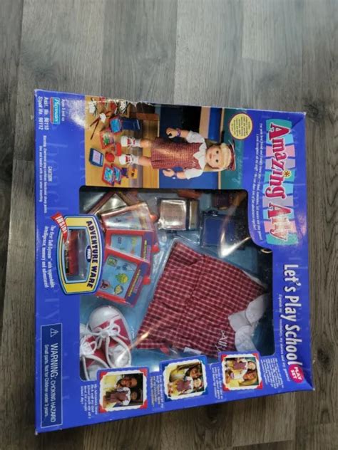 Vintage 1999 Playmates Amazing Ally Lets Play School Interactive Add On Doll 3800 Picclick