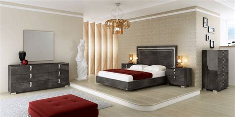 Made In Italy Wood Luxury Elite Bedroom Furniture With
