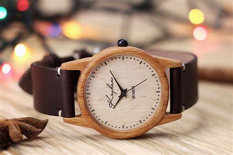 Wood Watch Wooden Wrist Watch Women S Watch Handmade Watch Personalized