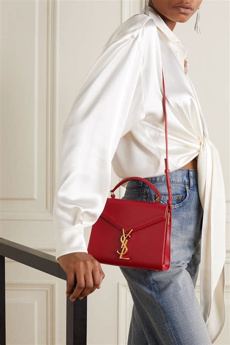 ysl handbags red