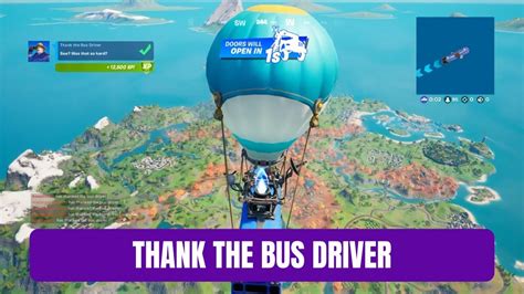 Fortnite Thank The Bus Driver Rare Quest Guide Season 6 Youtube