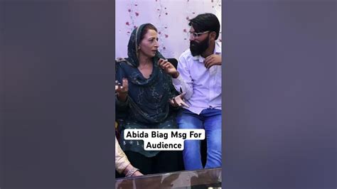 Abida Baig 😇 Thanks To Be Part Of Us Shortvideo Youtubeshorts