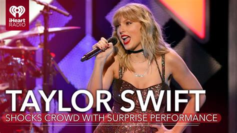 Taylor Swift Shocks Crowd With Surprise Performance Fast Facts Youtube
