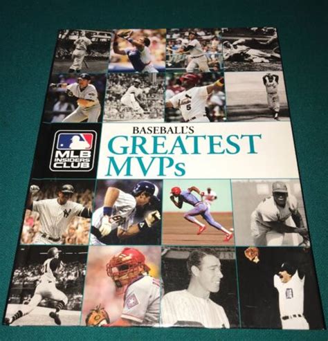 Mlb Insiders Club Baseballs Greatest Mvps 2009 Dan Rosen Ebay