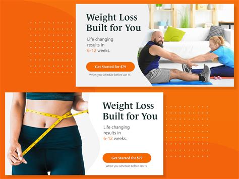 Weight Loss Program Facebook Ads By Nick Gibson For Linear Design On Dribbble