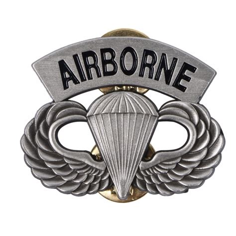 Us Army Airborne Paratrooper Parachutist Wings Pin Badge Buy At The
