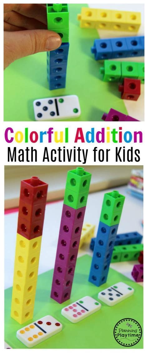 Hands On Kindergarten Addition Fun Math Activity For Kids