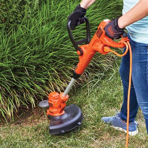 Blackdecker Easyfeed 65 Amp 14 In Corded Electric String Trimmer At