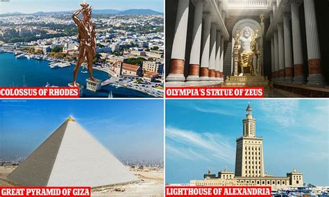 Seven Wonders Of The Ancient World Brought Back To Life In