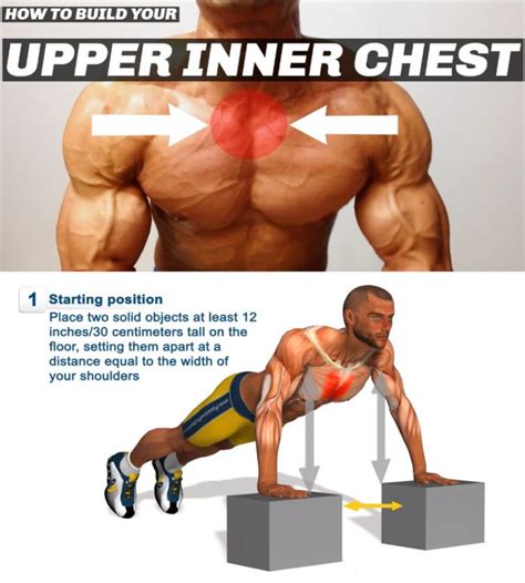 Chests of all shapes and sizes can benefit from a lil' strength and conditioning. INNER CHEST | Chest workouts, Inner chest workout ...