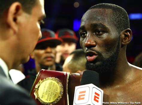 For those who believe terence crawford hasn't fought that marquee name to cement his fighting legacy yet, the wbo welterweight champion has just the boxer in mind to help him fill that void: Terence Crawford says Errol Spence's style is suited for ...