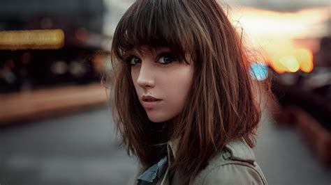 sexy slim blue eyed long haired brunette teen girl wallpaper 5267 1920x1080 1080p wallpaper